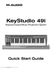 M-audio KEYSTUDIO KeyStudio 49i Manuals | ManualsLib