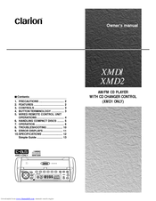 Clarion Xmd2 Wiring Diagram from data2.manualslib.com