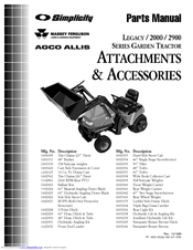 Simplicity LEGACY Series Manuals | ManualsLib