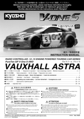 Kyosho V Ones Instruction Manual Pdf Download Manualslib