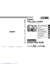 Canon Powershot S3is Advanced User Manual