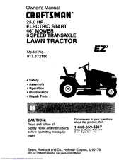 Craftsman EZ3 917.272190 Manuals | ManualsLib