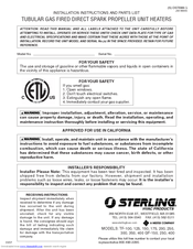 Sterling Tf 250 Manuals Manualslib
