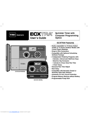 Toro ECXTRA Sprinkler Timer Manuals | ManualsLib