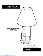Verilux Rise Shine Deluxe Va02 Instruction Manual Pdf Download Manualslib