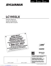 Sylvania LC195SLX Manuals | ManualsLib