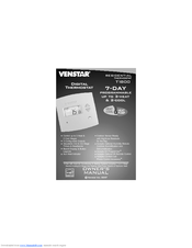 Venstar T1800 Manuals | ManualsLib