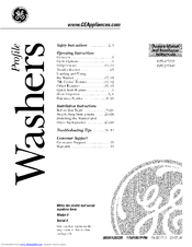 Ge Profile Wpgt9360 Owner S Manual And Installation Instructions Pdf Download Manualslib