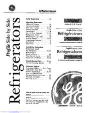 Ge Profile Arctica Pss25ngn Manuals Manualslib