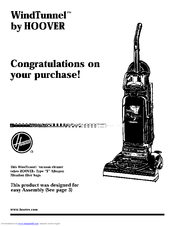 hoover react windtunnel surge manual