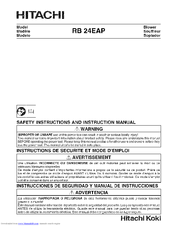 Hitachi RB 24EAP Manuals | ManualsLib