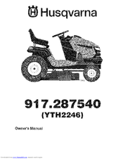 Husqvarna YTH2246 Manuals | ManualsLib