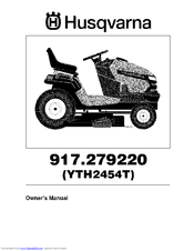 Husqvarna YTH2454T Manuals | ManualsLib