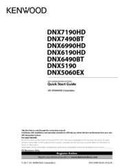 Kenwood DNX6190HD Manuals | ManualsLib