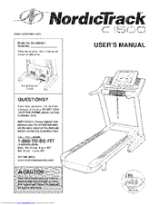 Nordictrack COMMERCIAL 1500 Manuals | ManualsLib