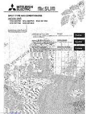 Mitsubishi Mr.Slim MSZ-GE12NA Manuals | ManualsLib