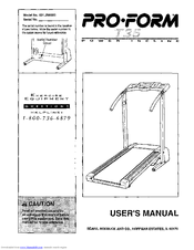 Proform T35 Manuals | ManualsLib