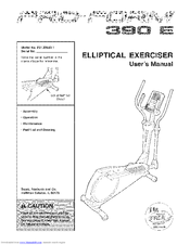Proform 390 E Manuals | ManualsLib