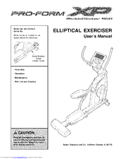 Proform Xp Strideclimber 600 User Manual Pdf Download Manualslib