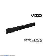 Vizio VSB207BT Manuals | ManualsLib