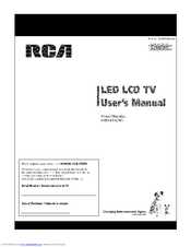 Rca LED24A45RQ Manuals | ManualsLib