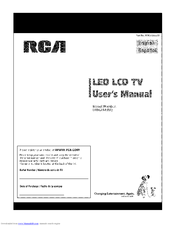 Rca LED42A45RQ Manuals | ManualsLib