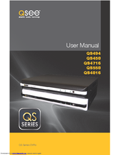 Q-see QS458 Manuals | ManualsLib