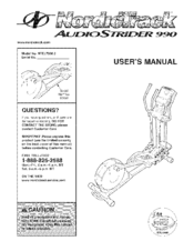 Nordictrack AudioStrider 990 Manuals | ManualsLib