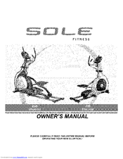 Sole E25 Manuals | ManualsLib