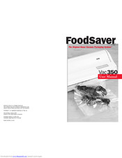 Foodsaver Vac 350 Manuals | ManualsLib