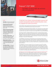Polycom VSX 8000 Manuals