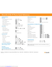 Shoretel 212k Manuals | ManualsLib