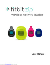 Fitbit Zip Fitbit Zip Manuals