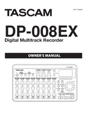 Tascam DP-008EX Manuals | ManualsLib