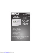 Venstar T0130 Manuals | ManualsLib