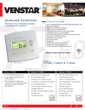 Venstar T1700 Manuals | ManualsLib