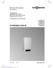 Viessmann Vitodens 200 W Wb2c Manuals Manualslib