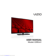 Vizio E390-A1 Manuals