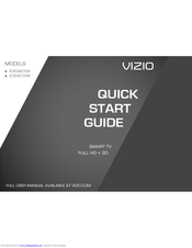 Vizio E3D470VX Manuals | ManualsLib