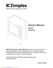 Dimplex DS5629 Manuals | ManualsLib