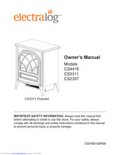 Dimplex Electralog Cs4416 Owner S Manual Pdf Download Manualslib