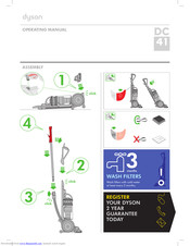 Dyson DC 41 Animal Complete Manuals | ManualsLib