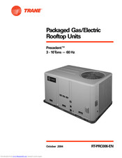 Trane Precedent User Manual Pdf Download