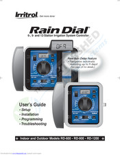 Lrritrol Rain Dial Rd 600 Rd 900 Rd 1200 User Manual Pdf