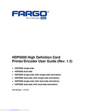 Fargo HDP5000 Manuals