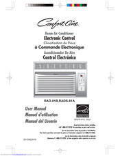 Comfort-aire Comfort-Cure RADS-81A Manuals | ManualsLib