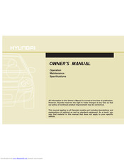 Hyundai EON Manuals | ManualsLib