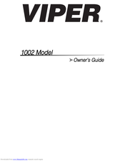 Viper 1002 Owner S Manual Pdf Download