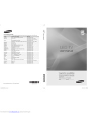 Samsung Ue40c5800 Manuals Manualslib