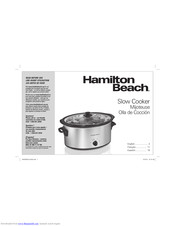 Hamilton Beach 33276 Manuals